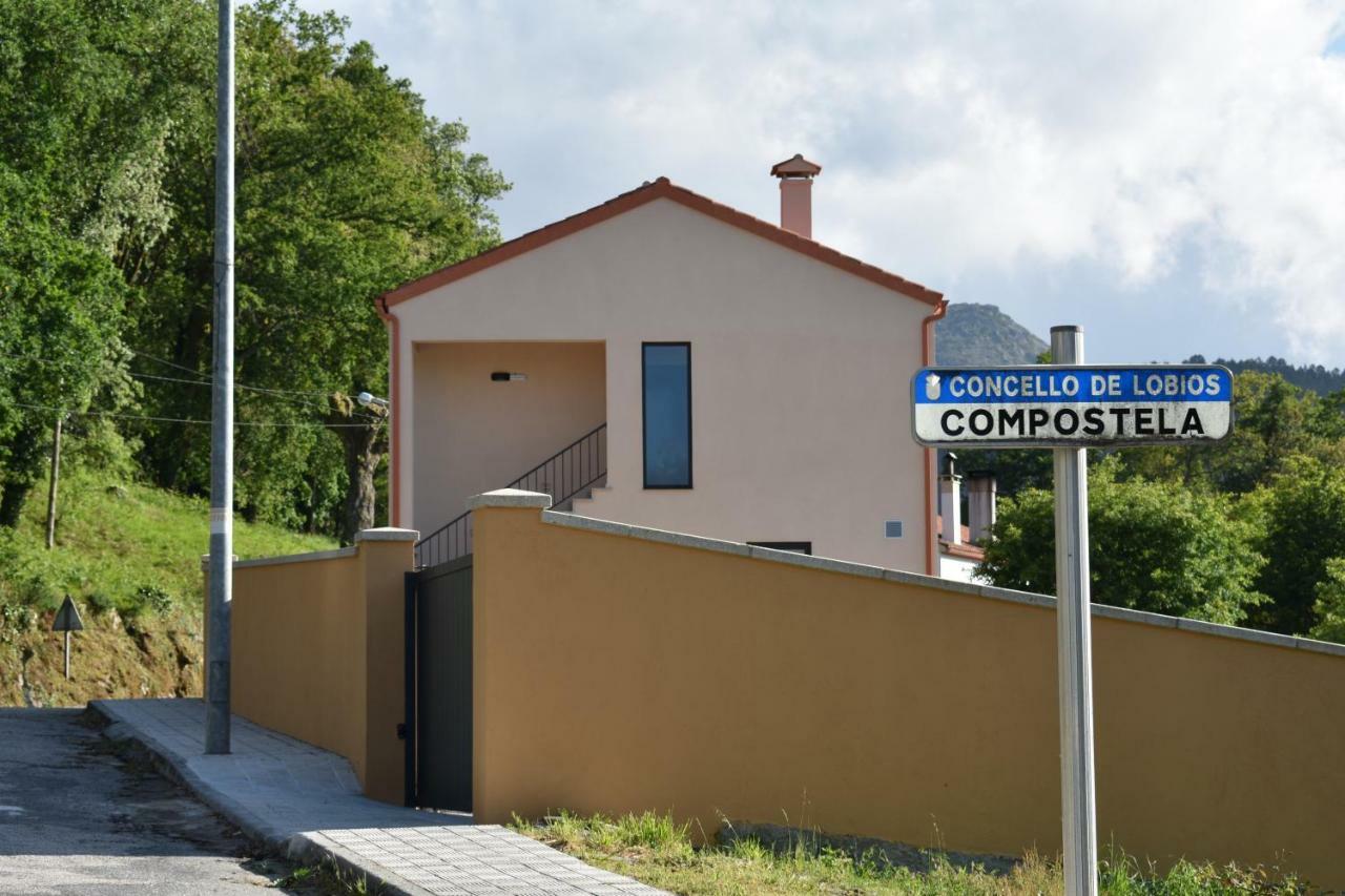 Apartamentos Compostela Lobios Bagian luar foto