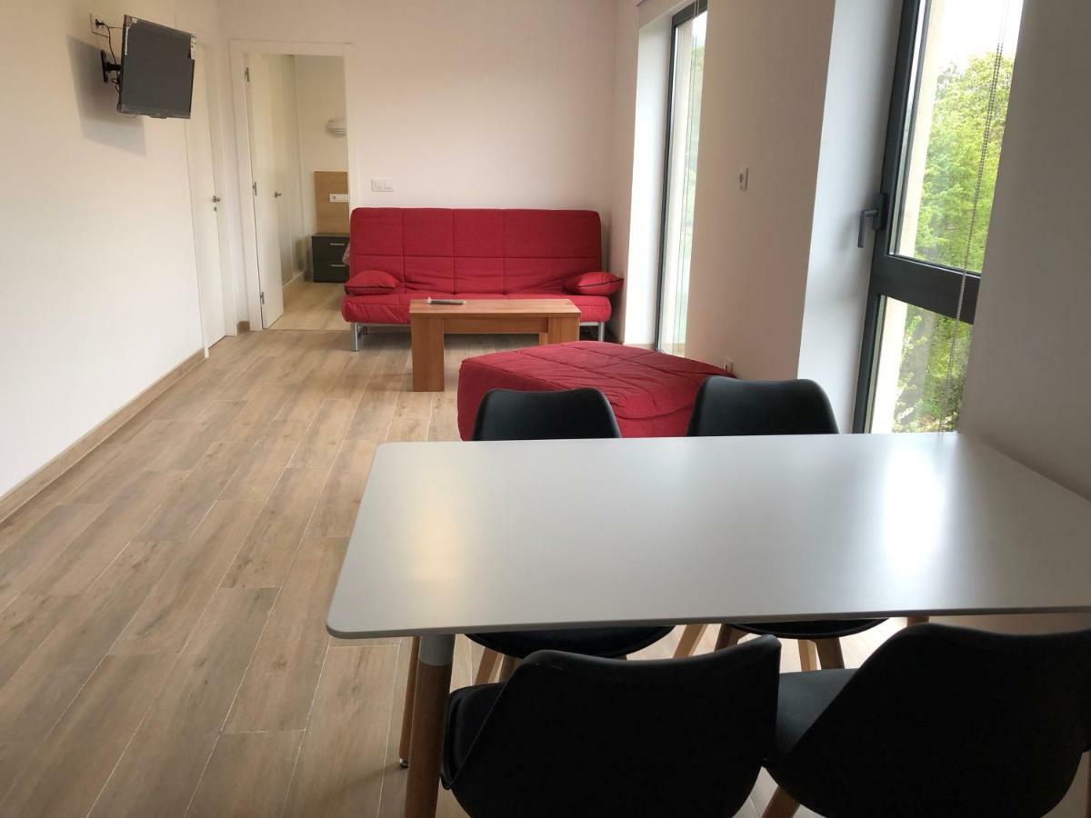 Apartamentos Compostela Lobios Bagian luar foto