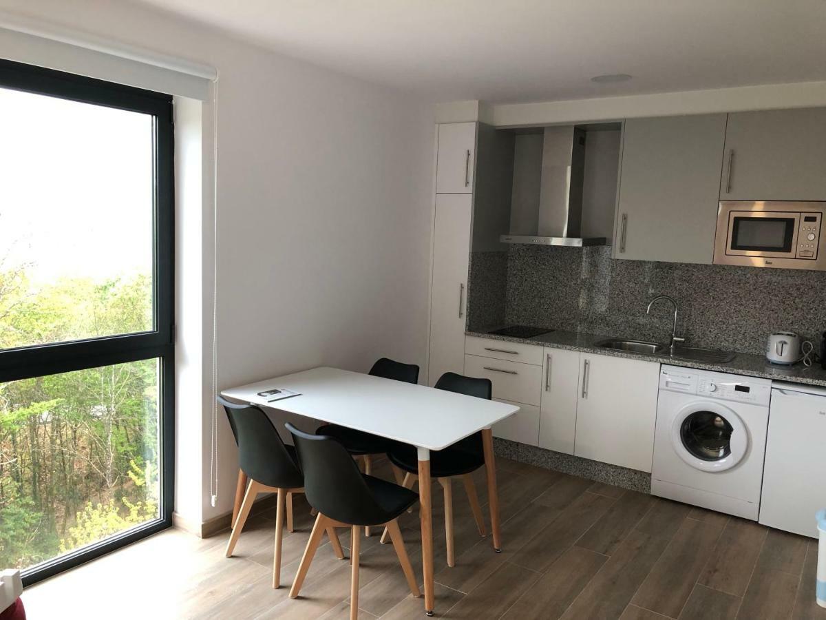 Apartamentos Compostela Lobios Bagian luar foto