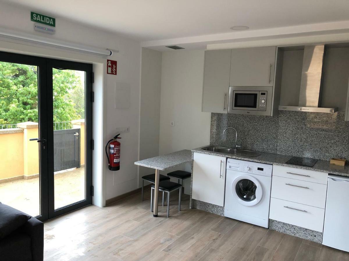 Apartamentos Compostela Lobios Bagian luar foto
